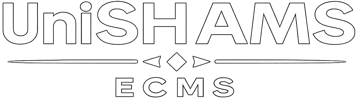 UniSHAMS ECMS Test logo